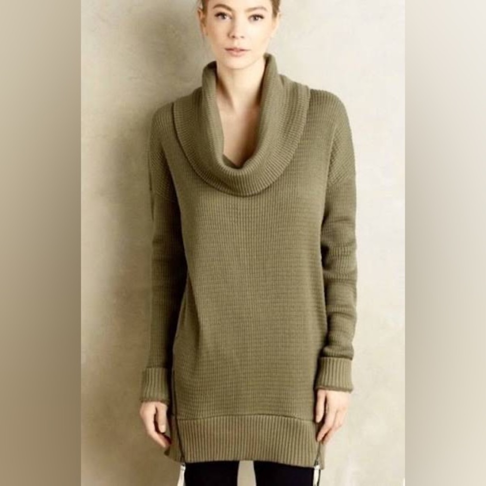 Anthropologie Pure+Good Waffle Sweater size XS